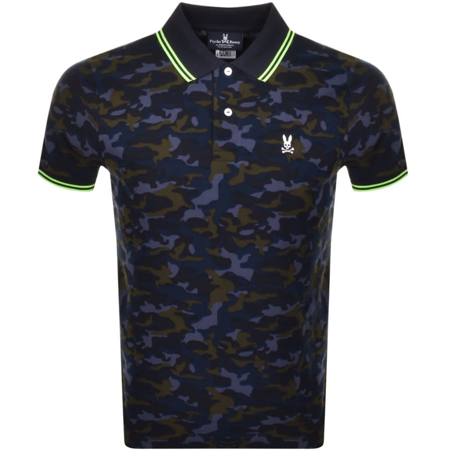 Alternative Image for ProductPsycho Bunny Durham Classic Polo T Shirt Navy1